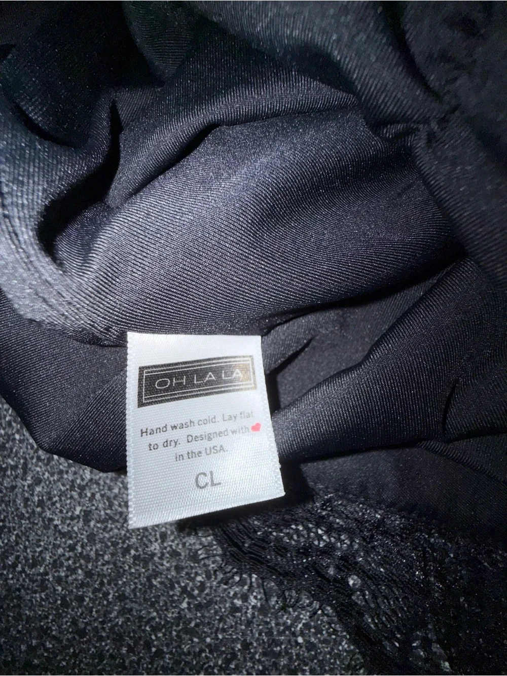 oh la la cheri comfortable black